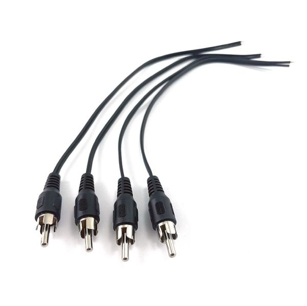 Ampire HL-Cinch - Ampire Adapterkabel Cinch auf Lautsprecherleitung (4er Pack)