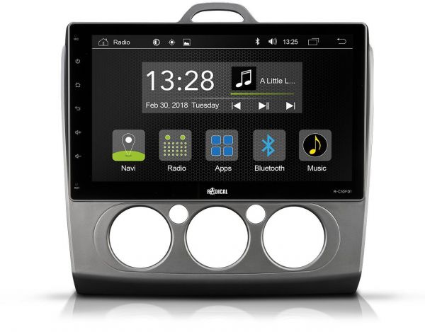 Radical Audio R-C10FD1 - 2-DIN Infotainer für Ford Focus II