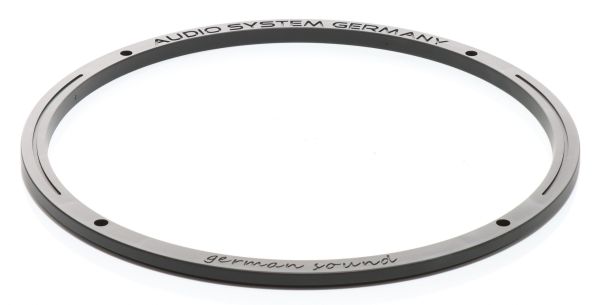 Audio System Gasket 12 - Zierring mit Logo (Plastik)