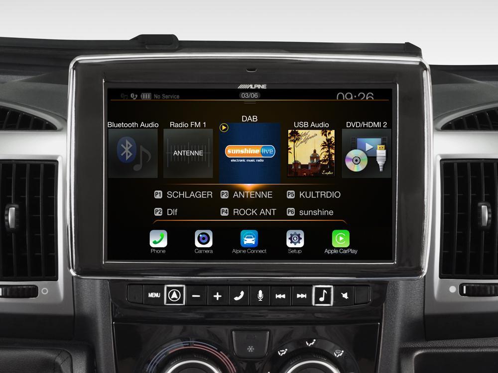 Alpine KAE-320DA - DAB/ DAB+ Scheibenantenne, DAB+, Hifi & Navigation