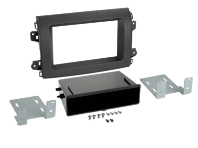 ACV 2-DIN Radioblende mit Fach für Fiat Ducato 8