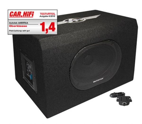 AUTOTEK A690RXA - 6x9 "Bass Reflex Box activ