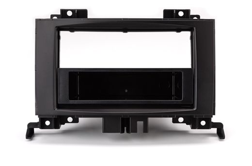 XZENT ZLM-4301 - 1-DIN/2-DIN radio panel with storage compartment