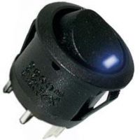 AMPIRE Schalter, 1xE/A, blaue LED, 5 Stück AMPIRE Schalter, 1xE/A, blaue LED, 5 Stück
