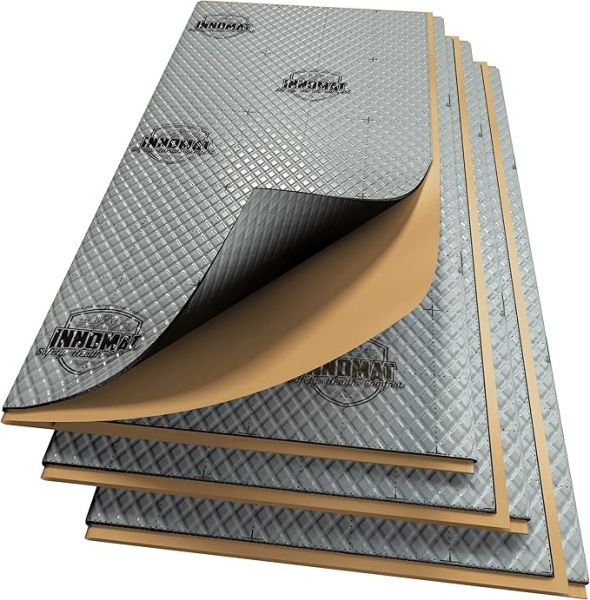 Innomat Silver - self-adhesive Alubutyl insulation mat