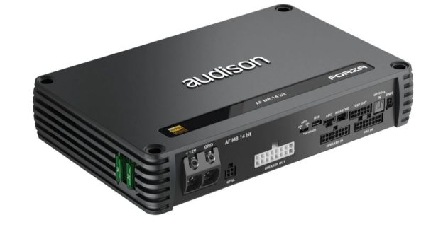 Audison AF M8.14 bit - 8-channel amplifier with DSP