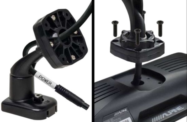 Alpine KTE-DMEUNI-W - Halterung für den digitalen Rückspiegel DME-R1200