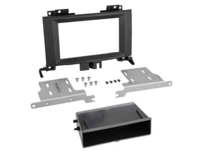 ACV 2-DIN radio bezel with compartment Mercedes Sprinter/VW Crafter I