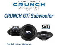 Crunch GTI104 - 25cm Subwoofer Crunch GTI104 - 25cm Subwoofer