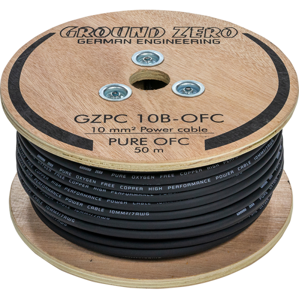 Ground Zero GZPC 10B-OFC - 10mm² power cable