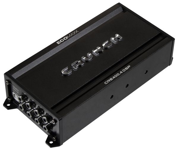 Crunch CRE400.4DSP - Class A/B Analog 4-Kanal Verstärker mit 6-Kanal Full HD Audio DSP