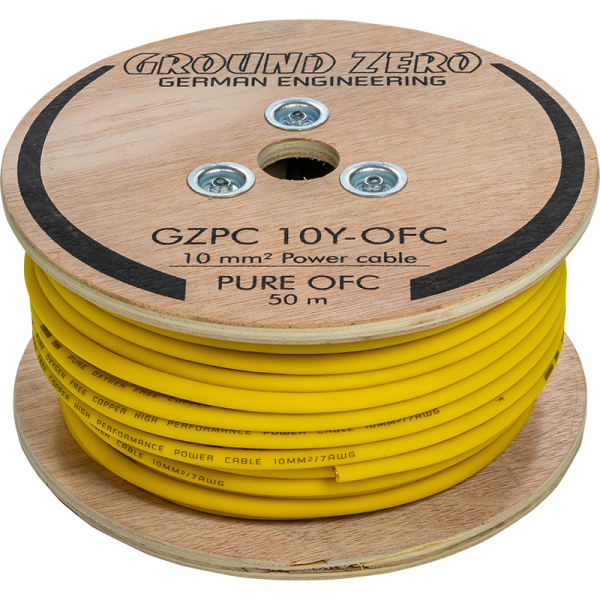 Ground Zero GZPC 10Y-OFC - 10mm² Powerkabel