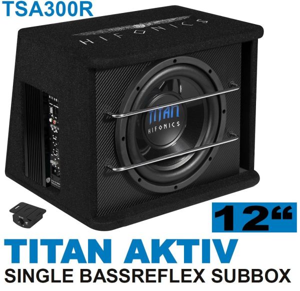 Hifonics TSA300R - 30cm Aktiv Subwoofer