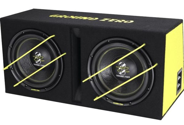 Ground Zero GZIB 2.12SPL - 30cm Dual Gehäusesubwoofer