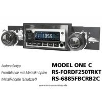 RetroSound RS-6879F250KT - Frontblende mit Metall-Bedienknöpfen RetroSound RS-6879F250KT - Frontblende mit Metall-Bedienknöpfen