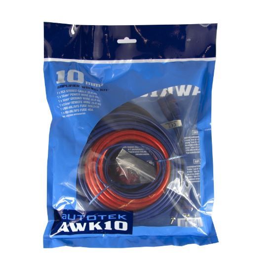Autotek - AWK10 - Verstärker- Installations-Kit