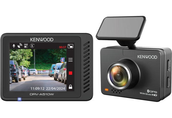 Kenwood DRV-A510W - Wide Quad HD dashcam