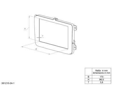 ACV 2-DIN radio panel for Nissan Micra 2017-> piano black