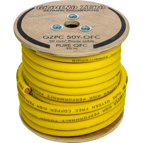 Ground Zero GZPC 50Y-OFC - 50mm² power cable