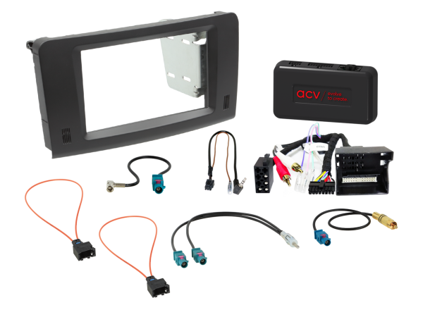 ACV 621190-34-1 - 2-DIN kit Mercedes M-Class (W164) / GL-Class (X164)