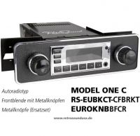 RetroSound RS-EUBKCT-CFBRKT - Frontblende mit Metall-Bedienknöpfen RetroSound RS-EUBKCT-CFBRKT - Frontblende mit Metall-Bedienknöpfen