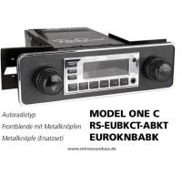 RetroSound RS-EUBKCT-ABKT - Frontblende mit Metall-Bedienknöpfen RetroSound RS-EUBKCT-ABKT - Frontblende mit Metall-Bedienknöpfen