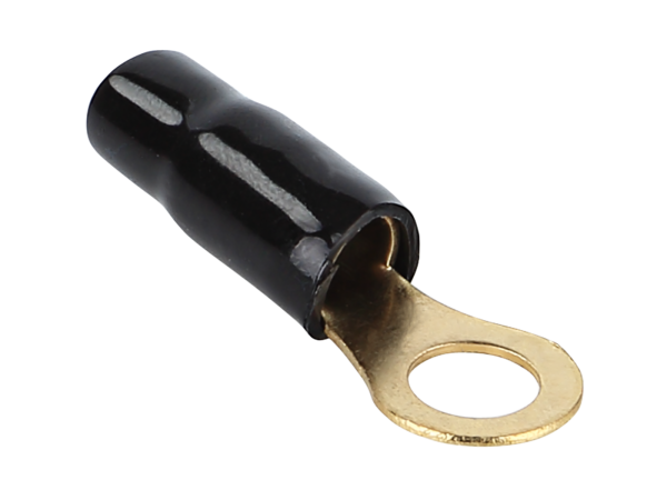 GoldLine Ring Terminal 16 mm² black