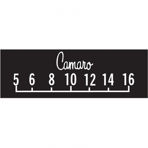 RetroSound SCP19 - Bedruckte Displayschutzfolie GM Camaro 3er Set