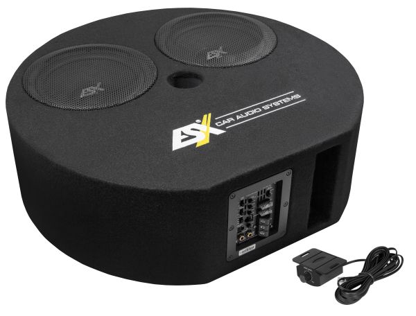 ESX DBX800A - 2x20cm Reserverad-Subwoofer