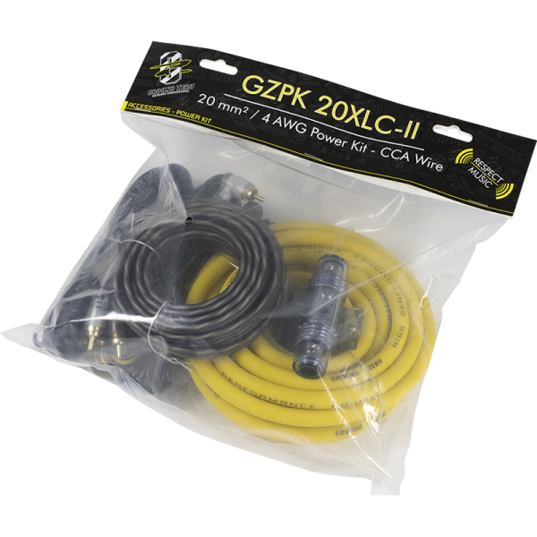 Ground Zero GZPK 20XLC-II- 20mm² cable set 5m