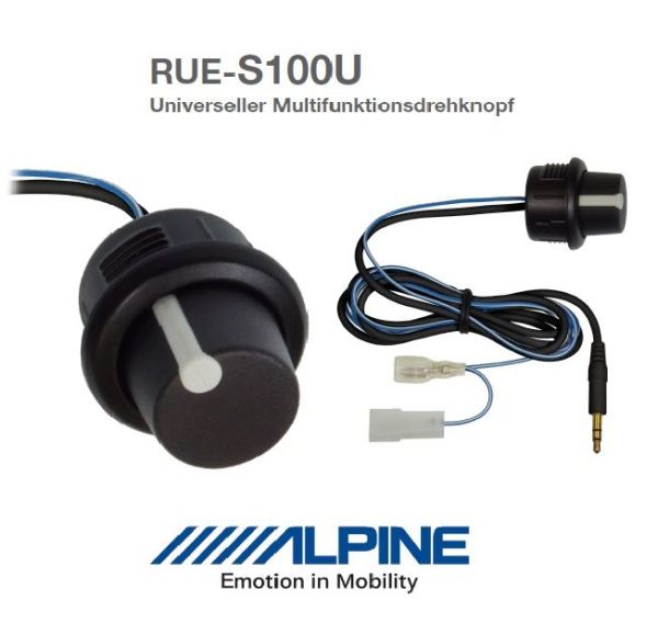 Alpine RUE-S100U - universal multifunction knob