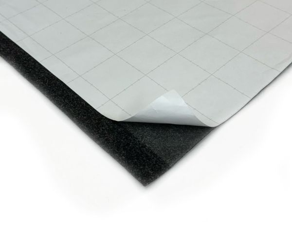 STP Acoustic Carpet anthracite 1.40x10m - self-adhesive cover material