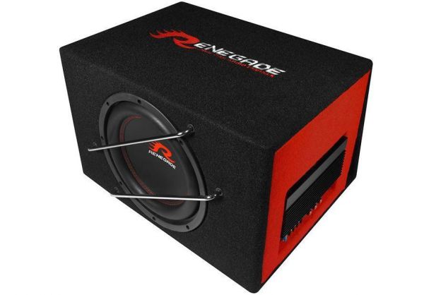 Renegade RXV1000A - 25cm Gehäusesubwoofer Aktiv