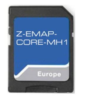 Zenec Z-EMAP-CORE-MH1 - Nav-Paket 16GB microSD für Reisemobile