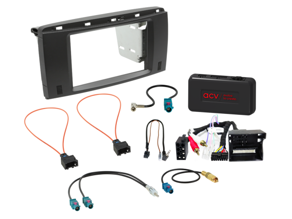 ACV 621190-35-1 - 2-DIN Kit Mercedes R-Class 01/2006 > black