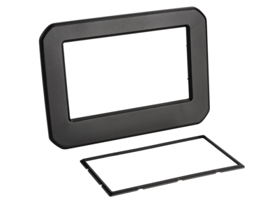 ACV 2-DIN radio panel for Suzuki Ignis 2017-2022 black matt