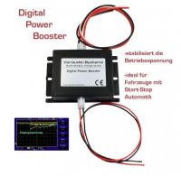 Digitaler 12 Volt Strom- und Spannungsstabilisator Power Booster Digitaler 12 Volt Strom- und Spannungsstabilisator Power Booster