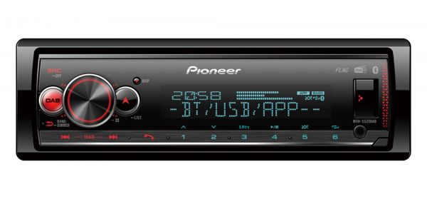Pioneer MVH-S520DAB - 1-DIN Autoradio mit DAB/DAB+