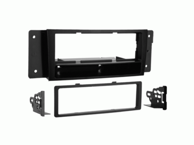 ACV 1-DIN radio bezel with compartment Chrysler Pacifica 2004-2008