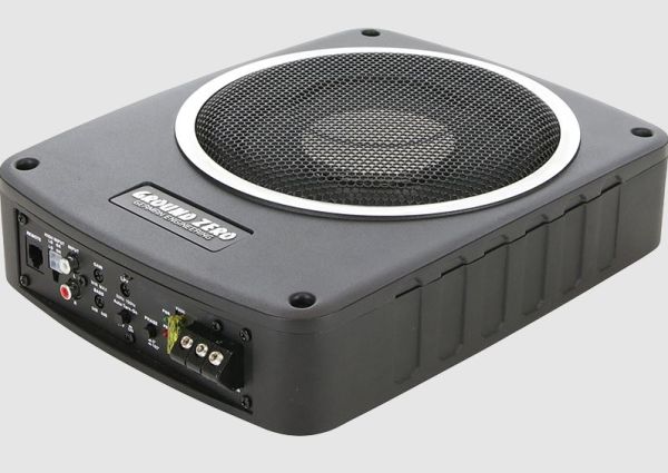 Ground Zero GZCS SW-800A - 20cm Untersitz-Subwoofer aktiv