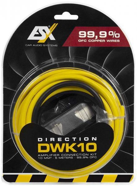 ESX Direction DWK10 - 10mm² Cable Kit