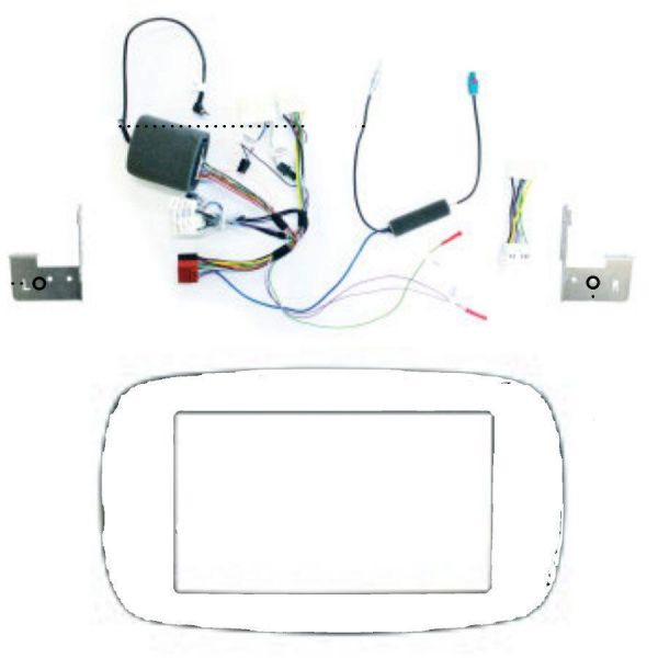 Pioneer CA-HR-SMA-EVO.001W - Einbausatz für SPH-EVO62DAB