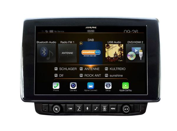 Alpine X903D-DU8 - 1-DIN Navigation