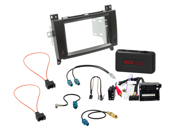 ACV 621190-36-1 - 2-DIN kit Mercedes Vito/Viano 2006-2014 black