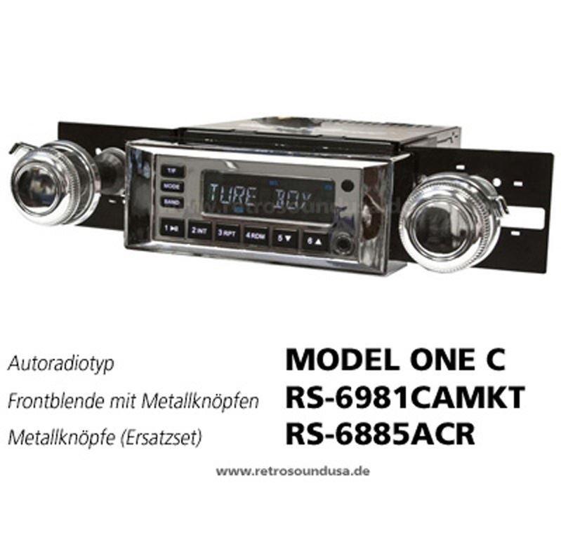 Auto Parts Accessories 1967 68 Camaro Retrosound Radio