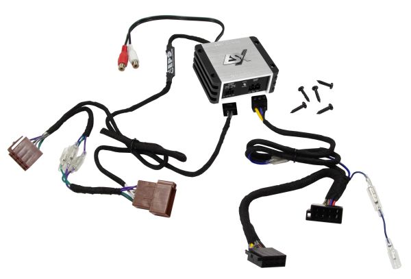 ESX QS-FOUR-ISO - 4-Kanal Class D Plug+Play Nano Digital Verstärker