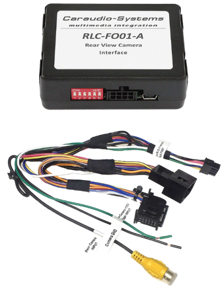 Caraudio Systems RL-FD79A - Rückfahrkamera Interface incl. Videofreischaltung passend für FORD & LIN