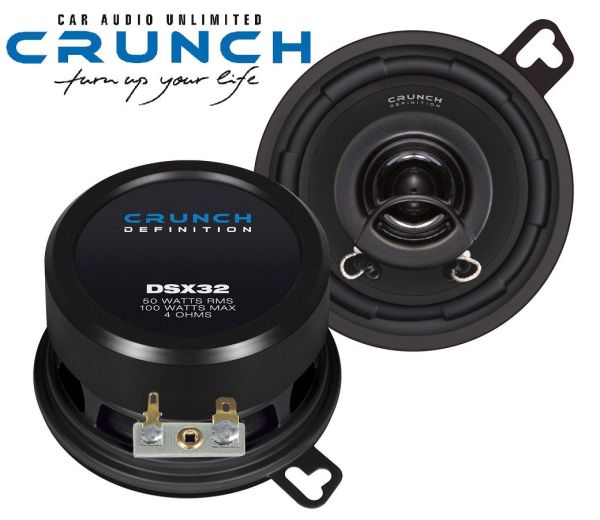 Crunch DSX-32 - 2-way coaxial speaker
