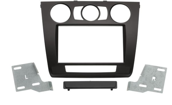 ACV 2-DIN radio panel BMW 1 Series 2007-2013 manual air conditioning