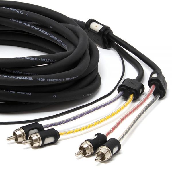 Connection Audison BT4 550.2 - 4-Kanal Cinchkabel 5,5m